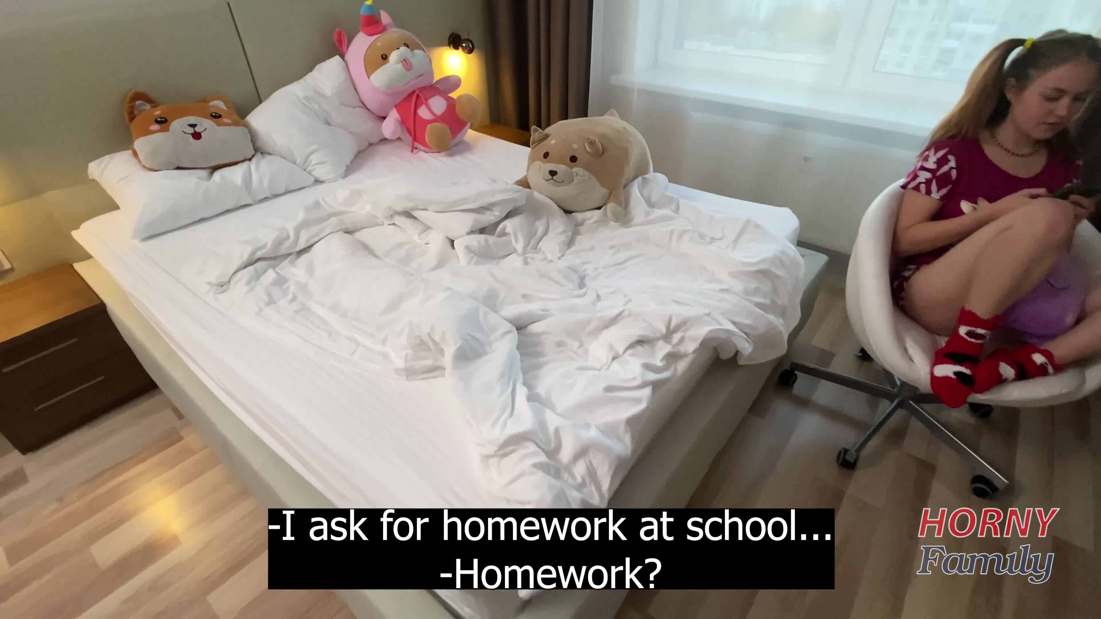 My Stepdaughter Didn't Make Her Bed, Free Porn cb