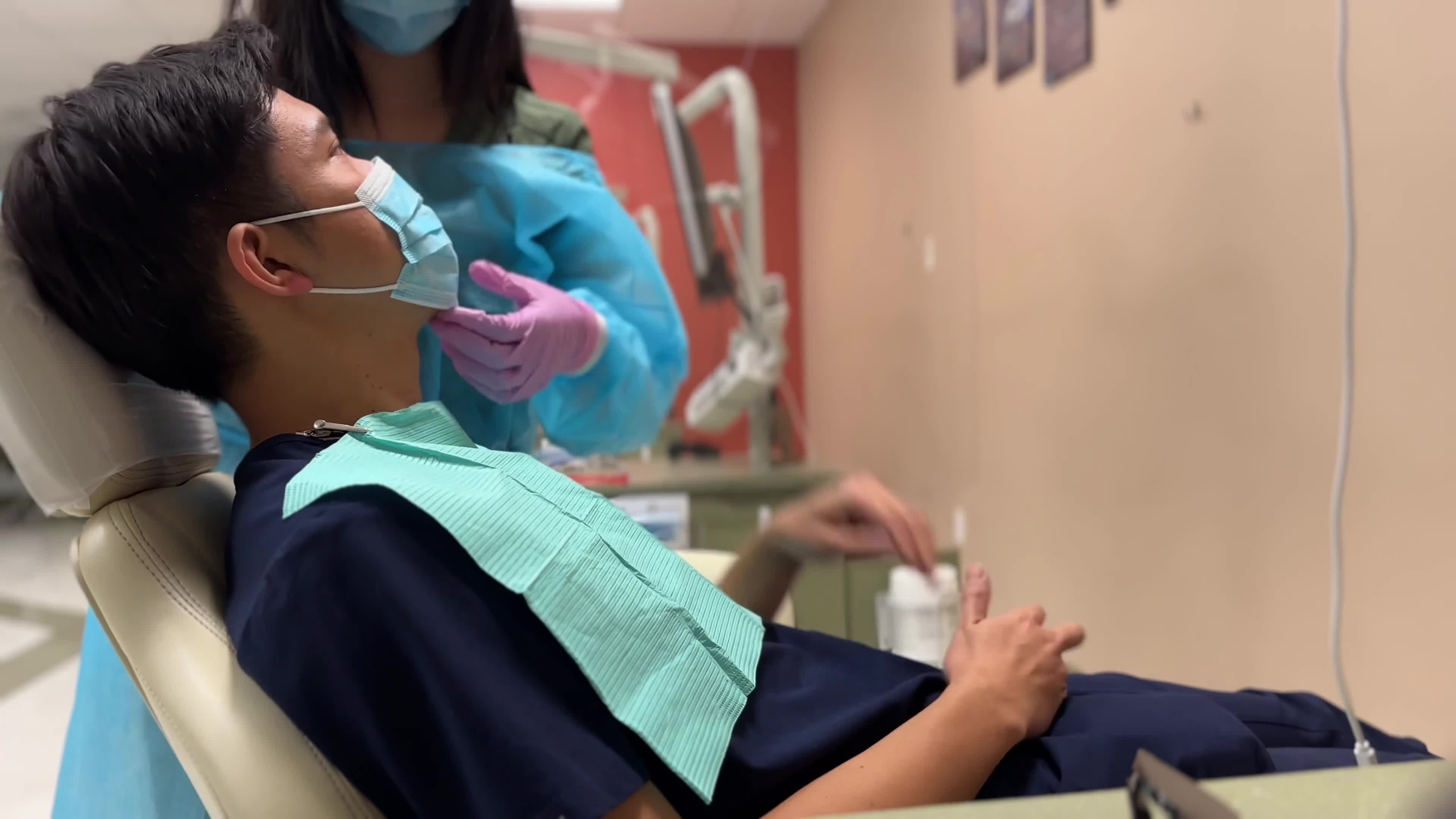 Cute Asian Medical Student in Glasses and Natural Pussy Fucks Her Tutor and gets Creampied