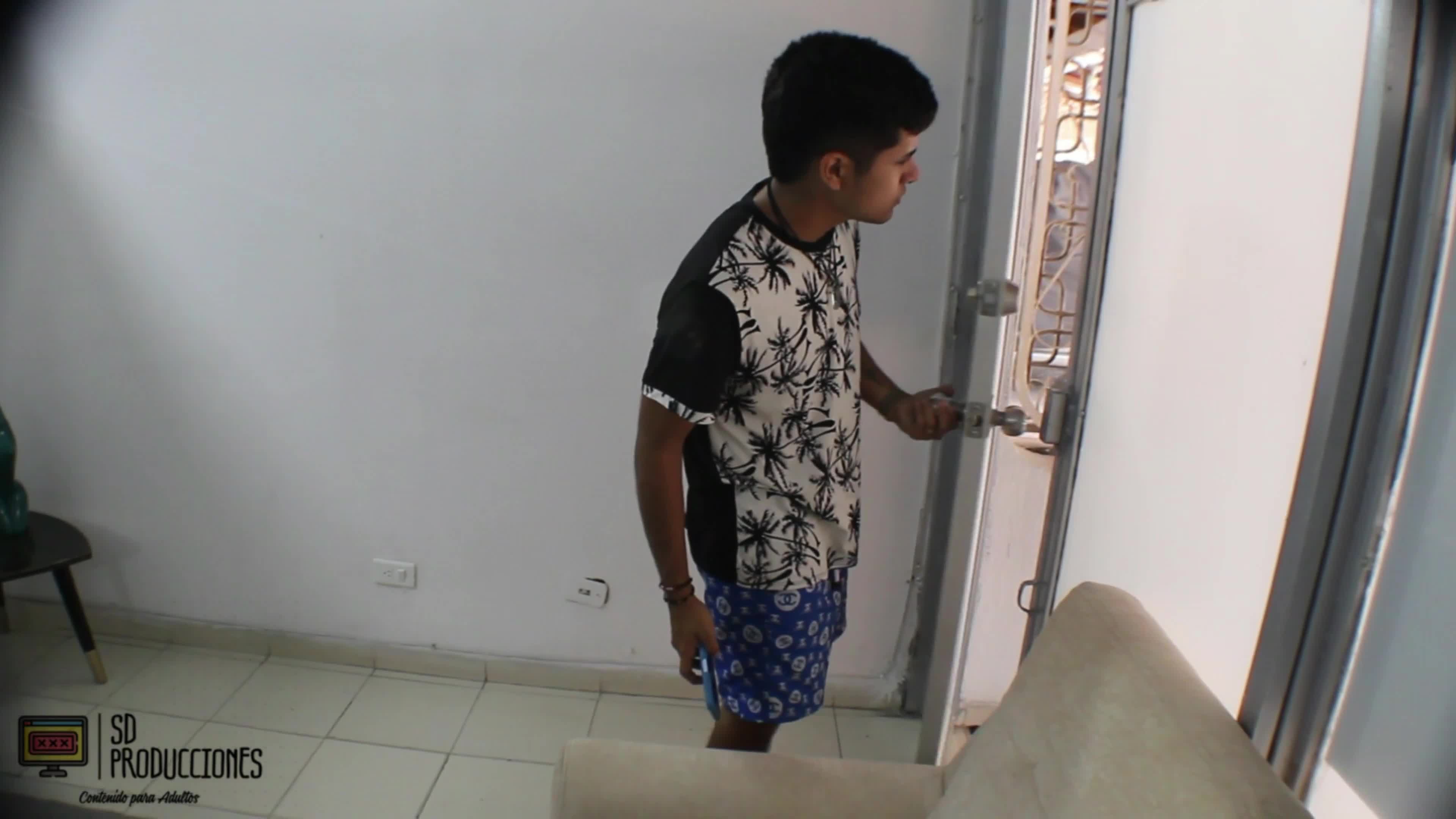 Ask My Stepbrother to Stay and I End up Giving Him a Good Blowjob