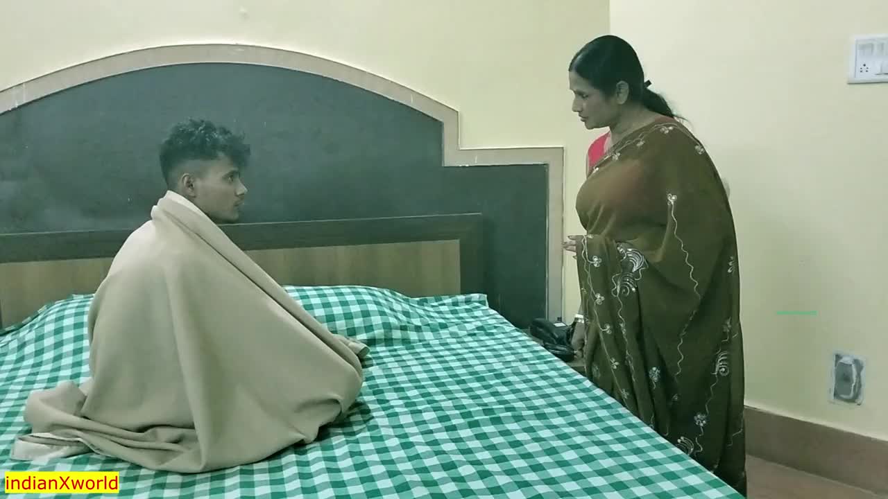 Indian Bengali Stepmom Hot Rough Sex with Teen Son with