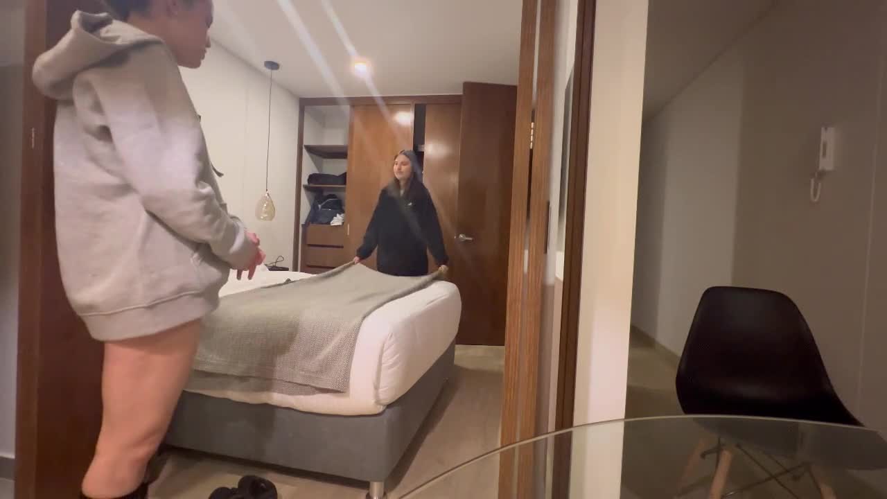 She is My New Employee She is a Virgin and Managed to Convince Her to Have Sex with M