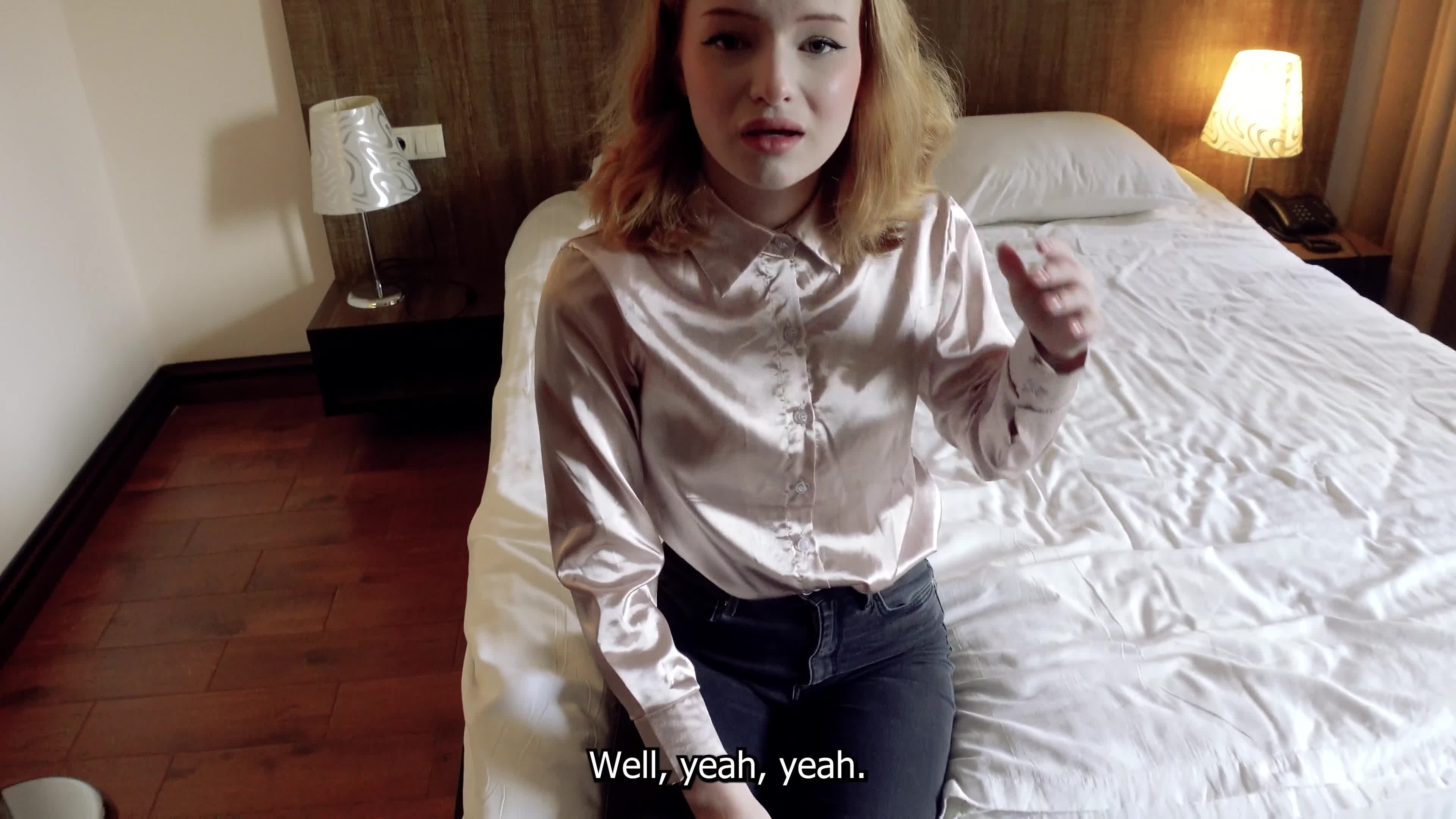 My Stepsister Rented a Hotel Room with One Bed: HD Porn 8