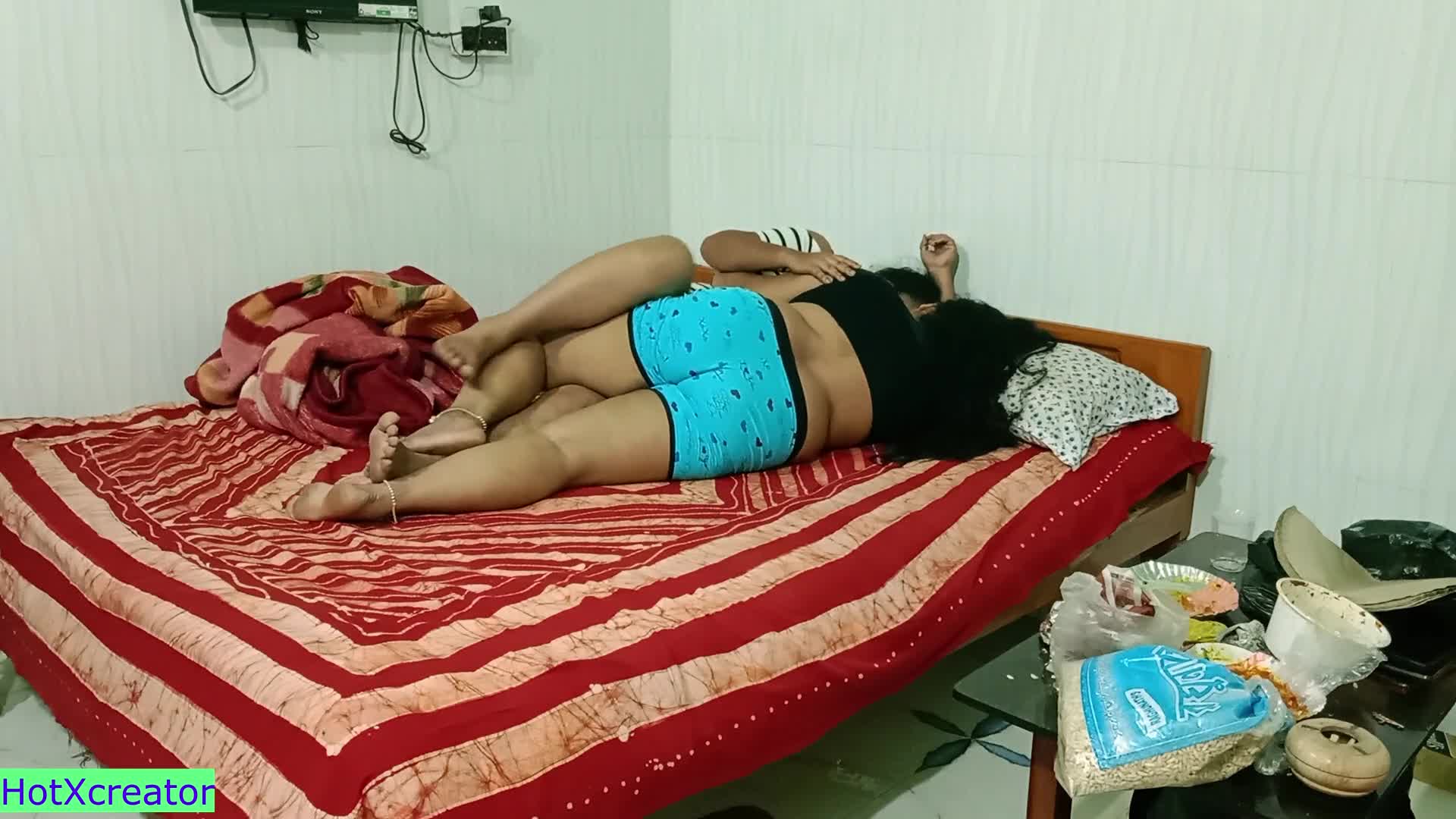 Desi Boy Proxy Sex with Two Horny Bhabhi Hot Threesome S